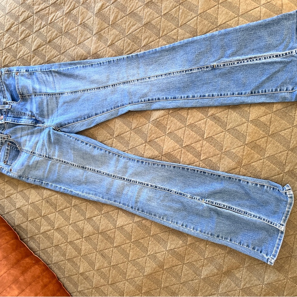 Levi's Blue Boot Cut Jeans Classic Denim Style